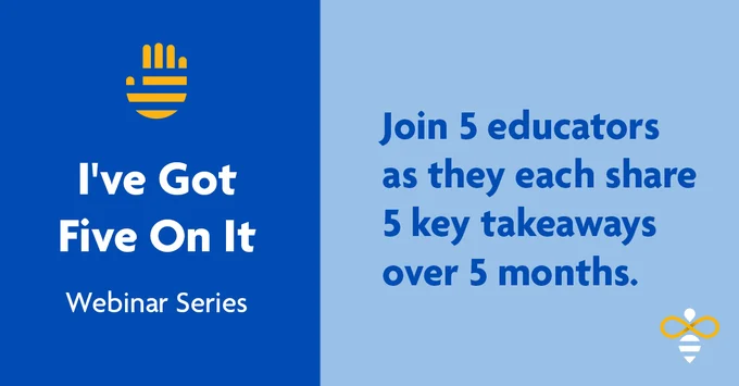 “I’ve Got Five On It” Series – Webinar 1: Natalie Wexler | 4/27 at 3 PM ET