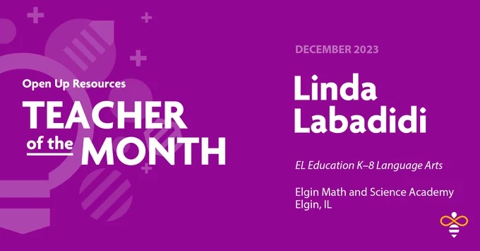 Labadidi Selected as National Teacher of the Month for December 2023
